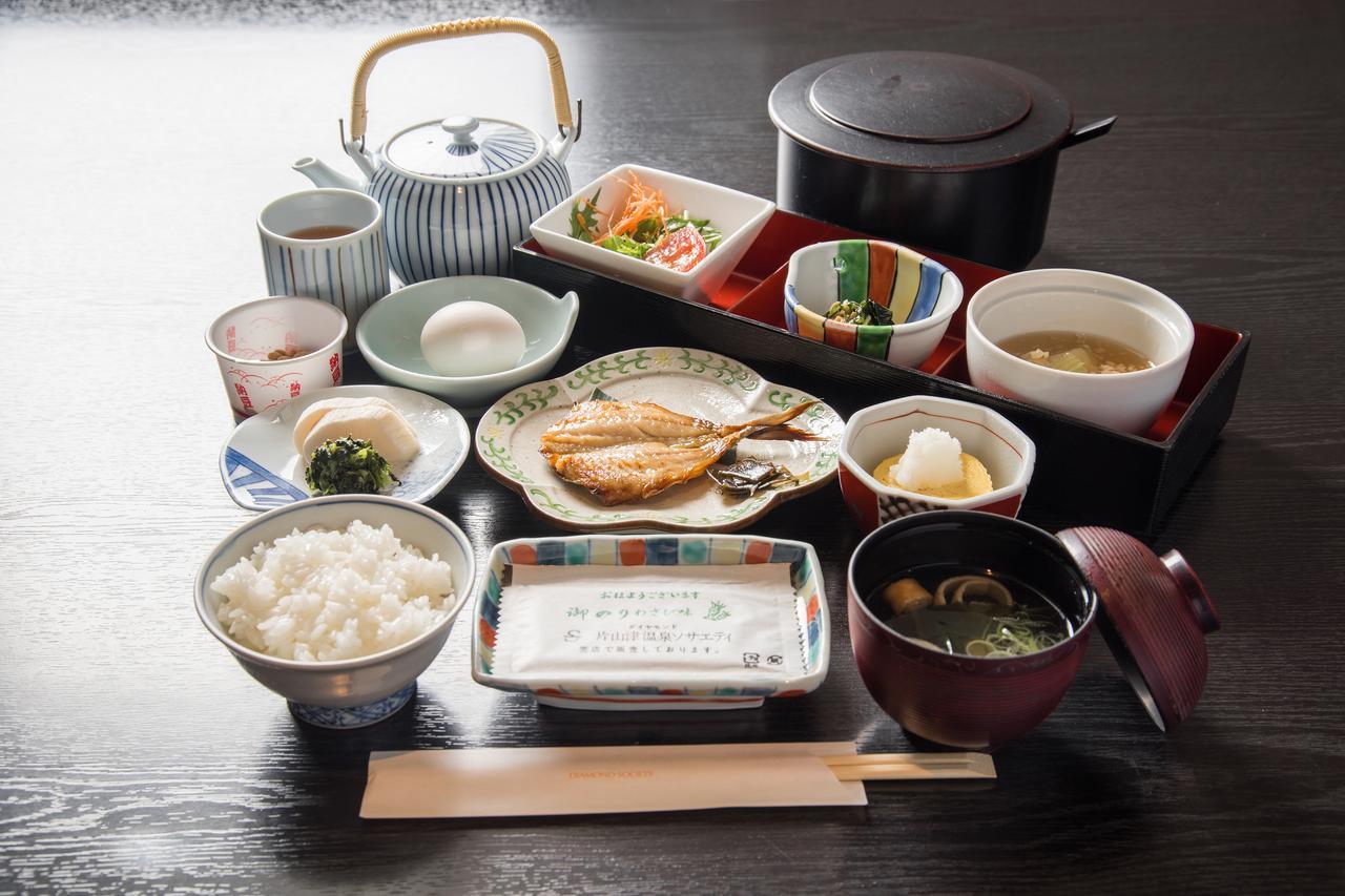 Diamond Katayamazu Onsen Society Hotel คากะ ภายนอก รูปภาพ