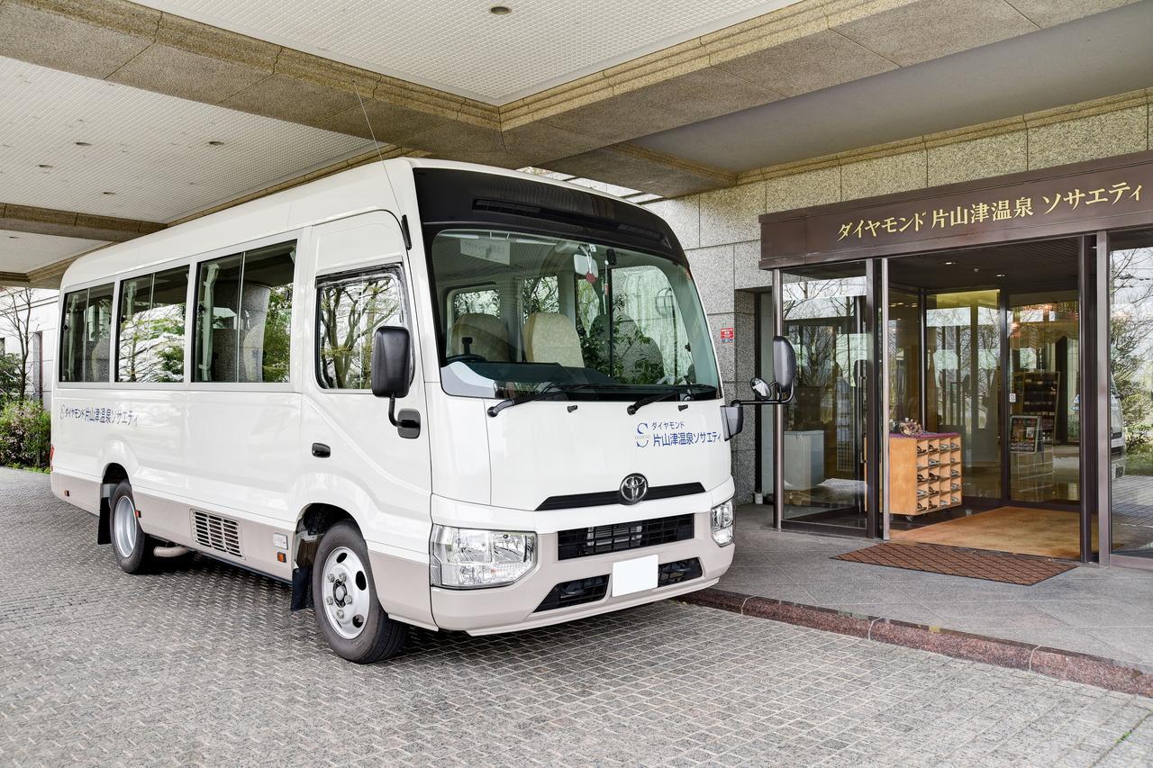 Diamond Katayamazu Onsen Society Hotel คากะ ภายนอก รูปภาพ